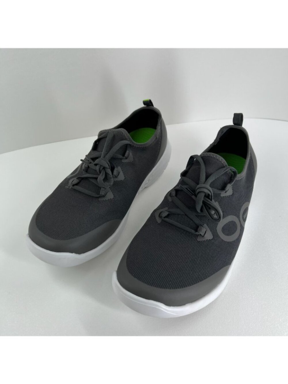 Oofos OOmg Sport LS Recovery Shoes Mens 11 Low Top Lace Up Breathable Slate Gray - Picture 3 of 13